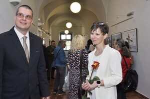 11.4.2024 Vernisáž Karel Novák a Barbora Reichová