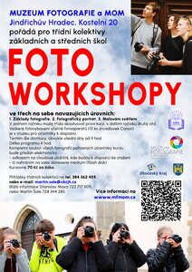 Fotografické workshopy pro ZŠ a SŠ